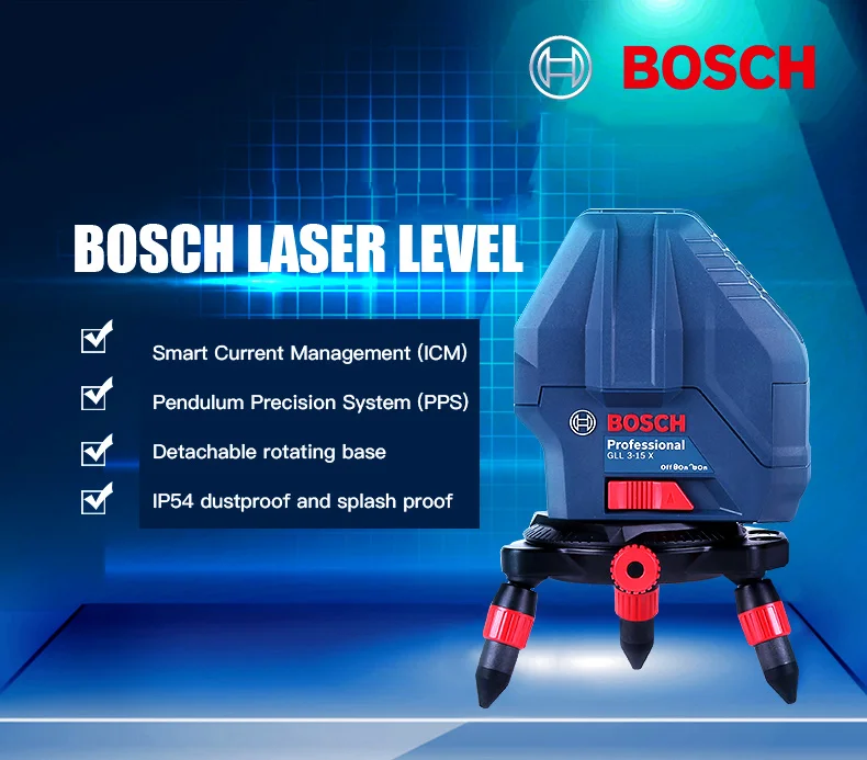 Bosch официальный GLL5-50X/GLL3-15X Лазерная Маркировочная аппаратура инфракрасная маркировочная аппаратура GLL5-50X/GLL3-15X