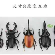 ПВХ Рисунок имитационная модель toyThe имитационная модель насекомых жук Жук скарабей стили catalpa Жук 5 шт./компл