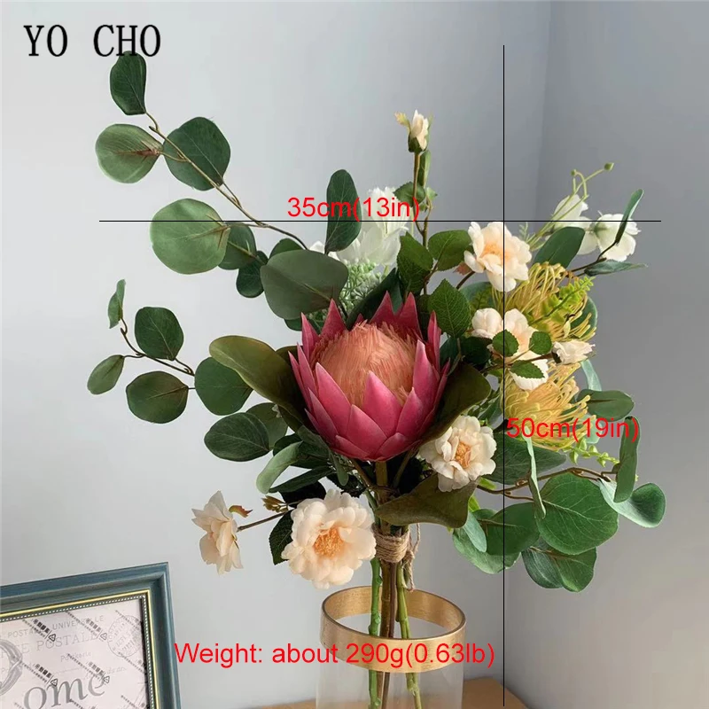 Йо Чо Свадебный букет невесты сестры держа Букет из искусственных цветов розы монарх цветок симы Азалия свадебный букет