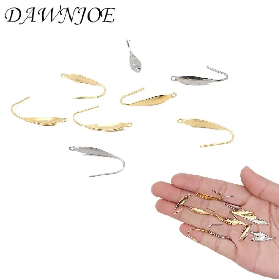 

DAWNJOE 30 pcs/lot High Quality 316 L Stainless Steel Earrings Base Making Drop Earrings DIY Making Earrings Jewelry Finding