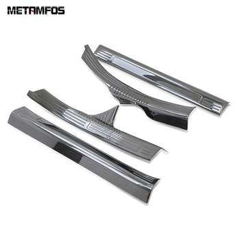 

For Nissan Altima 2019 2020 Inner Door Sill Strip Scuff Guard Plate Molding Trim Sticker Stainless Steel Accessories Car Styling
