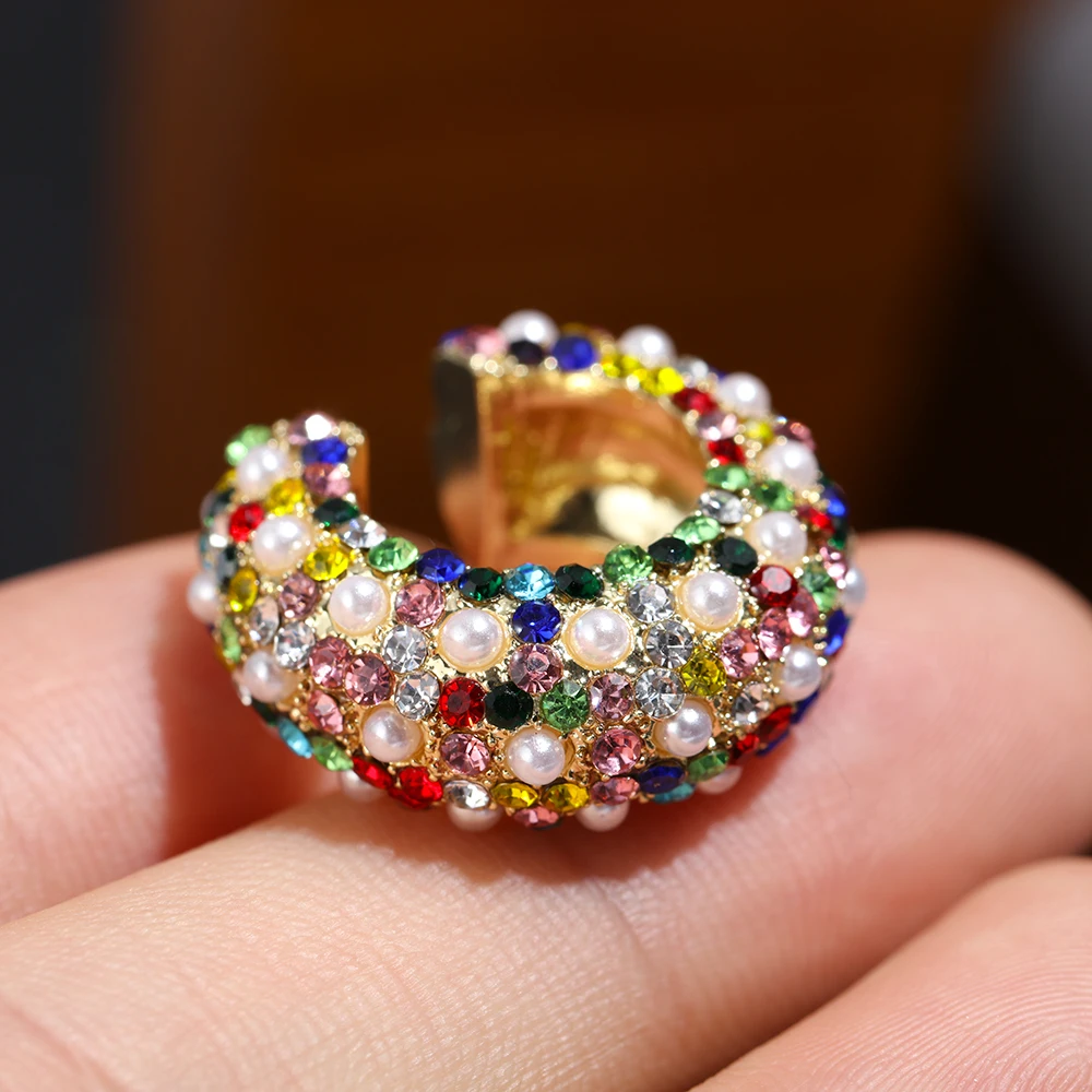 Ear Clip Earrings Clip Earrings Ear Clip Ear Accessories 1pc Women CZ Cuff Earrings C-shaped Cubic Zirconia Ear Cuff No Piercing Gift Party