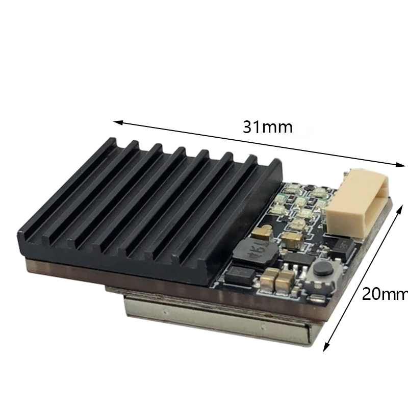 FFYY-PandaRC VT5805 5,8G 48CH 25/100/200/400/600 передатчик mw FPV MMCX для дрона с дистанционным управлением