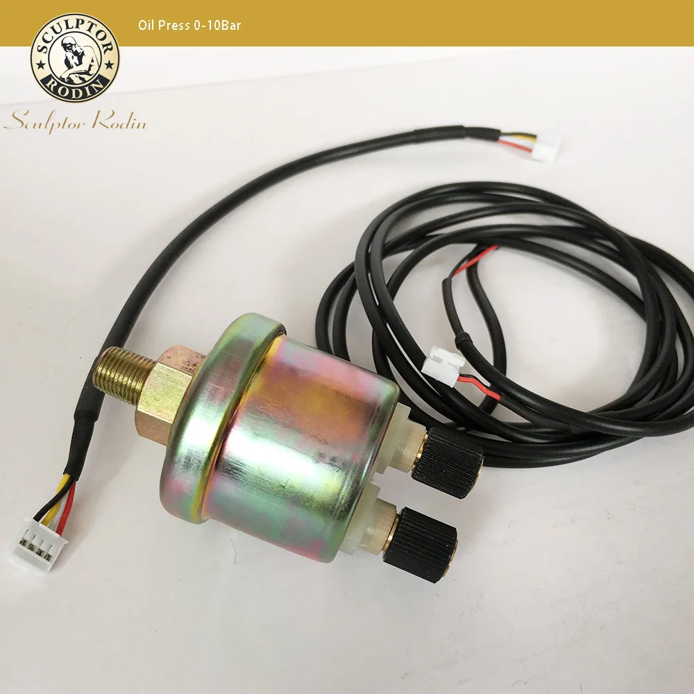 Free shipping  Boost Sensor W Vacuum tube Replacement Oil temp Oil pressure water temp Volt  for  Link gauge Just
