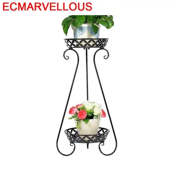 

Support Pour Plante Terrasse Decoration Decorative Metal Planten Standaard Balcone Balcony Flower Shelf Stand Balkon Plant Rack