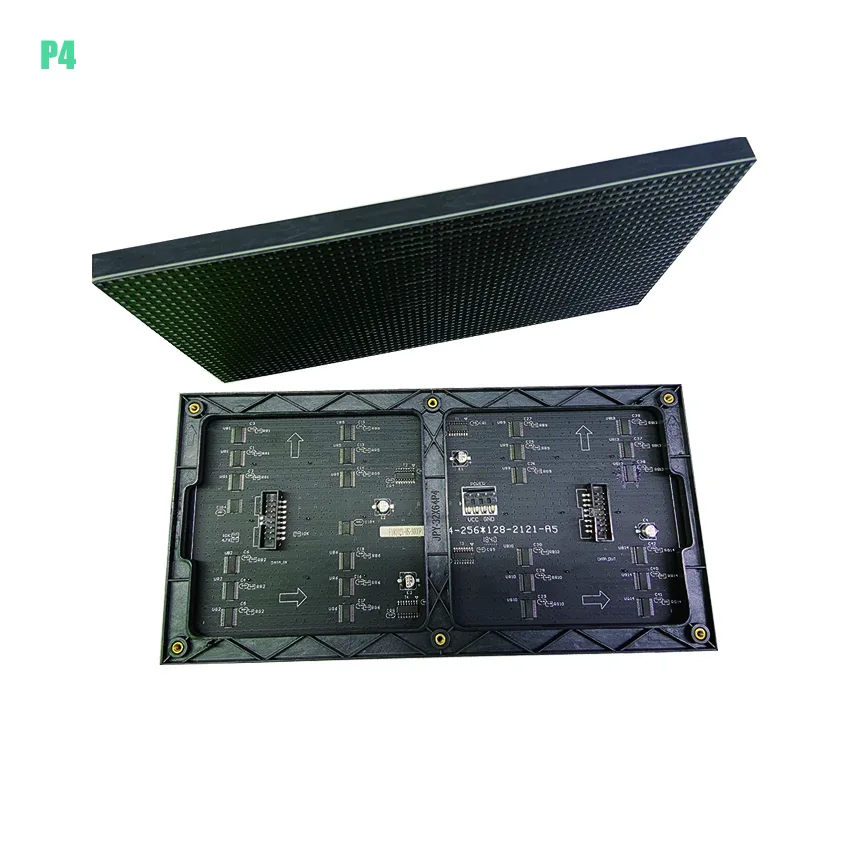 P4 светодиодный модуль для помещений RGB 256x128 мм панель 64x32 пикселей HD полноцветная