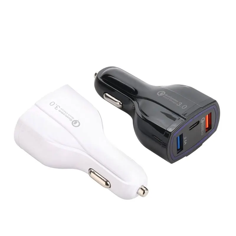 Мини USB Автомобильное зарядное устройство Тип C для Мобильный телефон планшет GPS