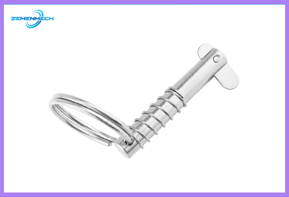 Description Picture 5 of item316 Stainless Steel Quick Release Pin for Boat Bimini Top Deck Hinge 8mm Boat Accessories Marine Hardware Shipbuilding Yacht