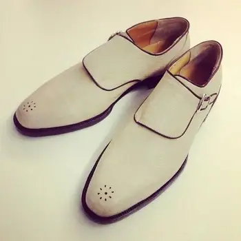 

Men Pu Leather Shoes Casual Shoes Dress Shoes Brogue Shoes Spring Ankle Boots Vintage Classic Male Casual HA075