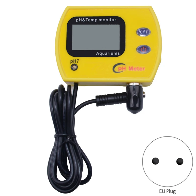 Портативный цифровой ЖК дисплей Онлайн РН темп метр Подкислитель аквариума