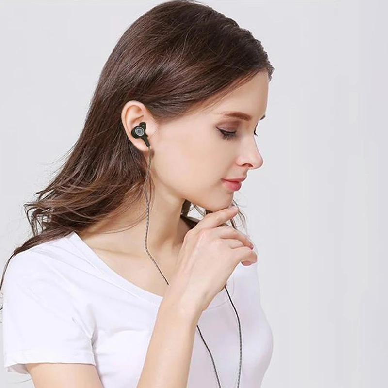 FMJ I8 Triple Drivers In Ear HiFi Super Bass Stereo Earphone Wired Earbuds headset with Mic for All 3 5mm Jack Devices