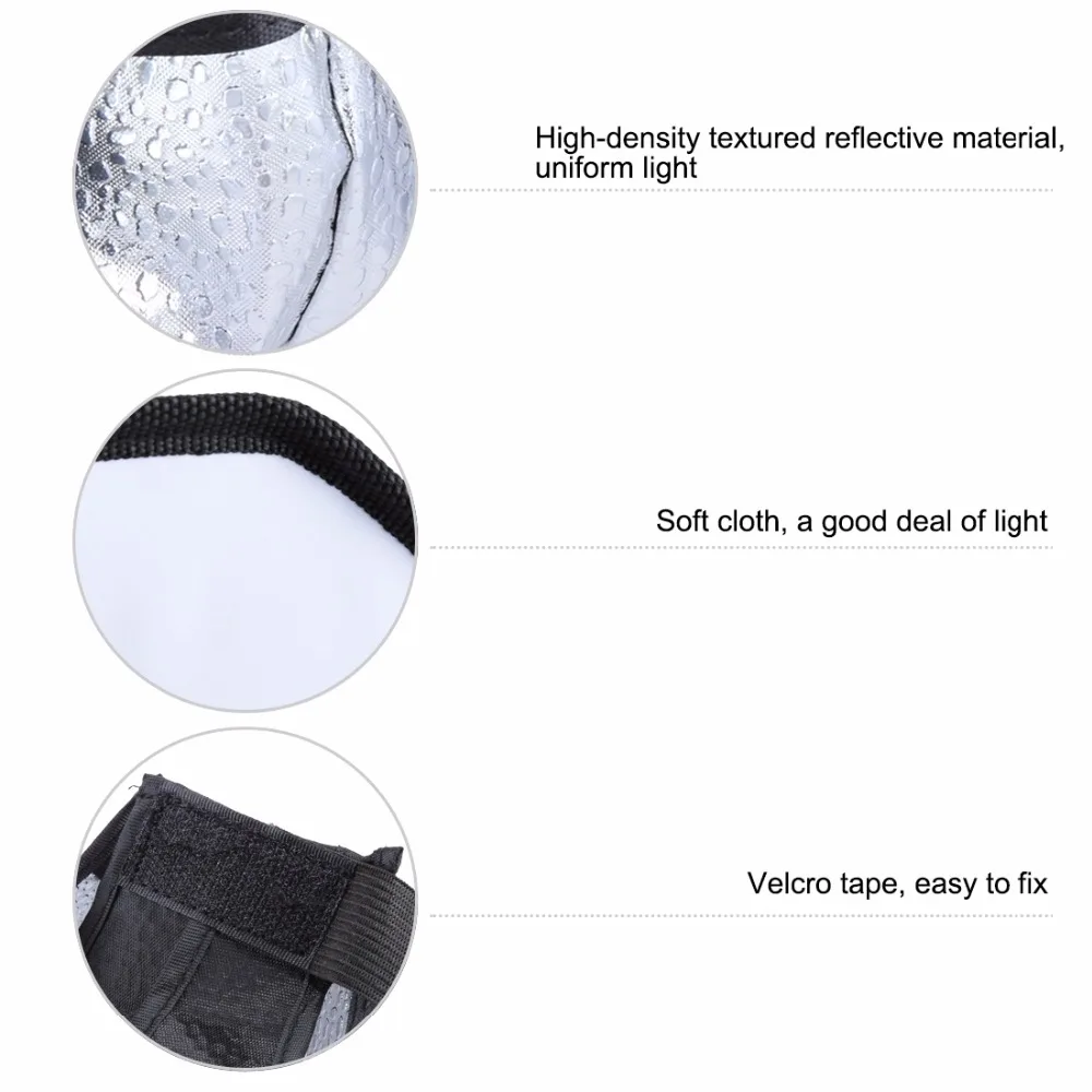 Universal Foldable Flash Diffuser Softbox For Canon Nikon Sony Camera