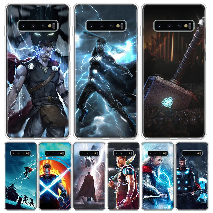 Тор Odinson чехол с героем чехол для телефона для samsung Galaxy S10+ Note 10 9 8 S9 S8 J4 J6 J8 плюс S7 S6 корпус под плетенную сумку