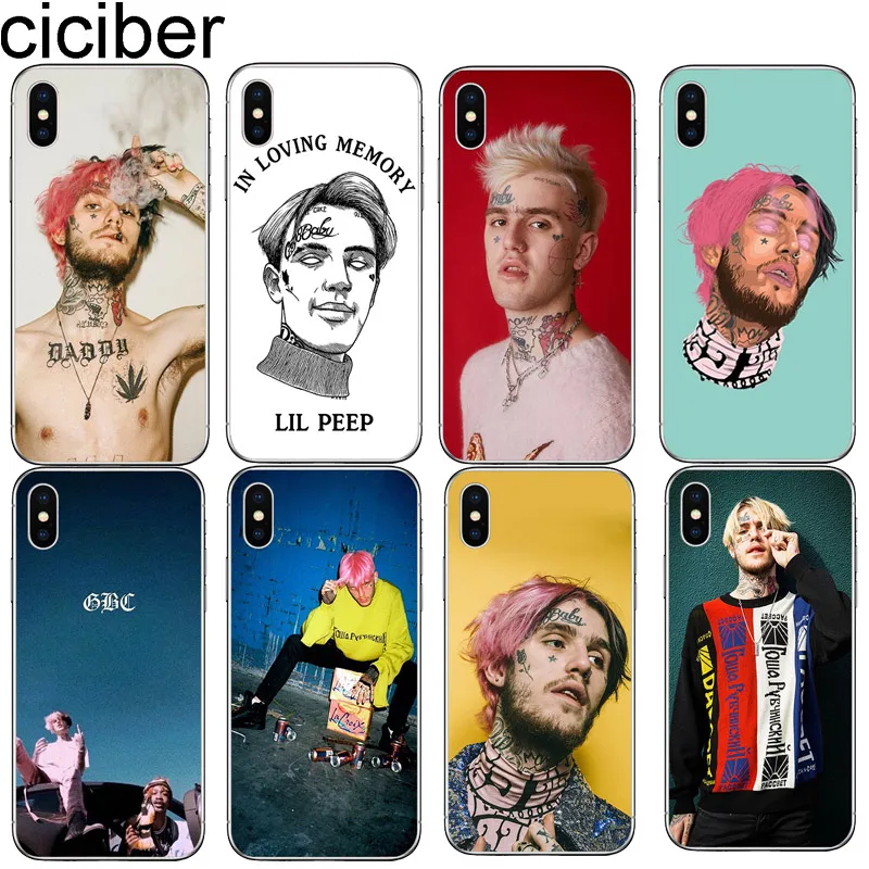 Чехол cicibers Lil Peep Bo для телефона iphone 11 Pro Max X XR XS MAX 7 8 6 S Plus 5 дюймов мягкий силиконовый