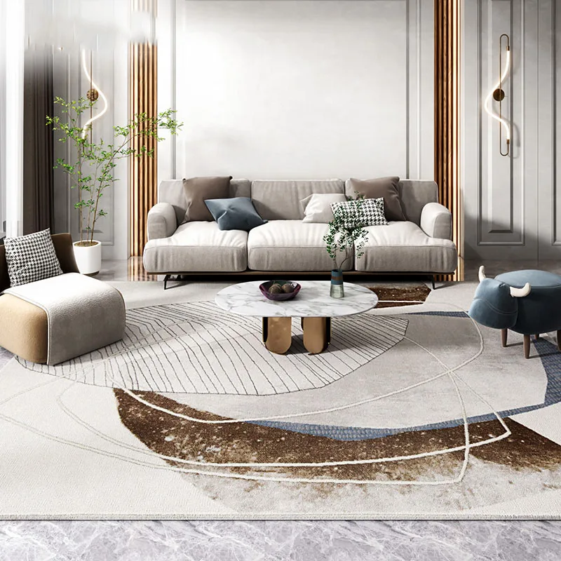 

Geometric Carpet for Living Room Anti-slip Bedroom tapis salon Home Modern Indoor Area Rug Decorative alfombra Thick Sofa Floor