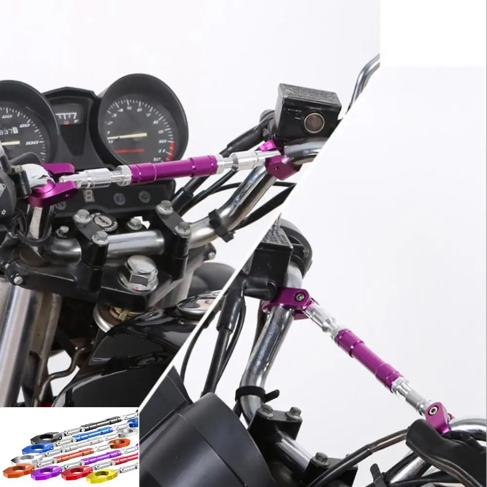 Yiwa Универсальный 7/" 22 мм CNC алюминиевый руль мотоцикла крест бар Складная Гибкая рукоятка Бар