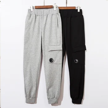 

2020 Autumn New Style Company Side Pocket Sweatpants Men Women HipHop Loose Fit Casual Leggings Men