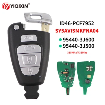 Chiave per auto remota intelligente a 4 pulsanti 315/433MHz PCF7952 per Hyundai Veracruz 2007-2012 FCC: SY5AVISMKFNA04 PN: 95440-3J600 /95440-3J500