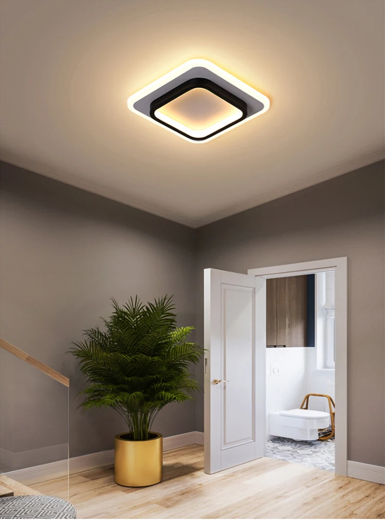 简约现代过道灯通道走廊灯门厅入户灯天花灯创意阳台灯衣帽间灯具-淘宝网_21