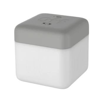 

USB Charging Creative Square with Sleep Light Flip Timer Night Light LED Energy Saving Table Lamp
