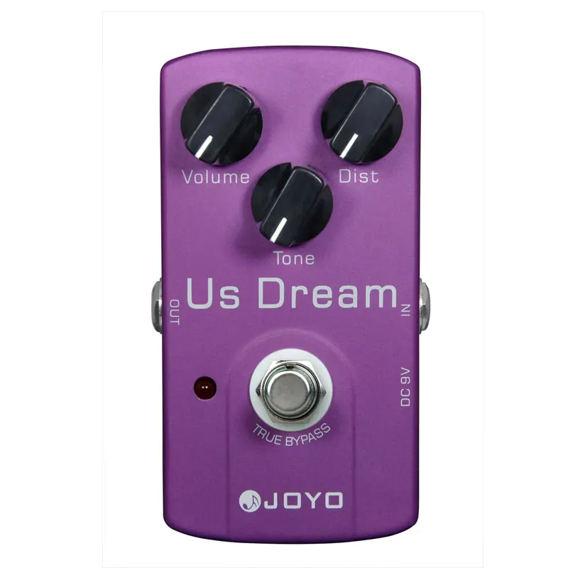 JOYO JF-34 US Dream педаль для создания искажений гитары одинарный эффект аксессуары