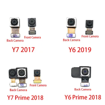 

New Back Rear Camera Module Flex Cable +Front Facing Camera For Huawei Y6 Prime Y7 Pro Y9 2018 2019 Replacement