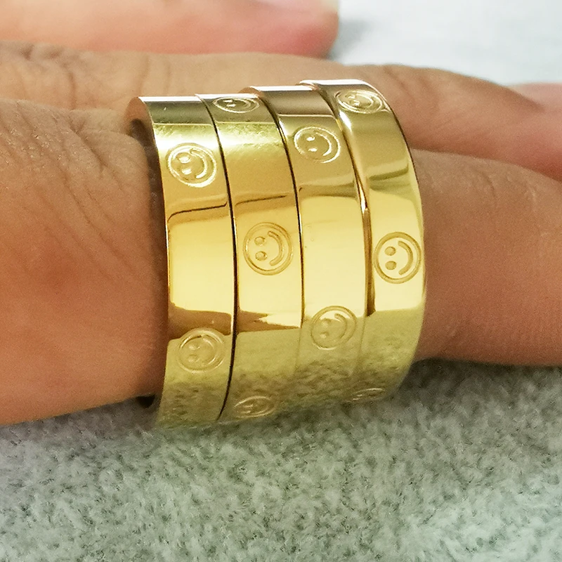 2022 Cross Stainless Steel Zircon Ring With Stone For Woman Girl For Men Couple Ring Wedding Ring