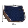 Cotton Composite Saddle Horse Saddle Pad   Blue  Saddle Pads For Horse 6