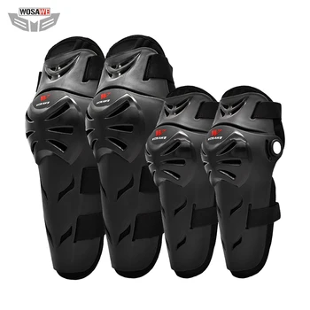 

WOSAWE Motorcycle Kneepads Motocross Knee Protection Sport Bike Reflective Knee pads Elbow pads Protective Guard Gear