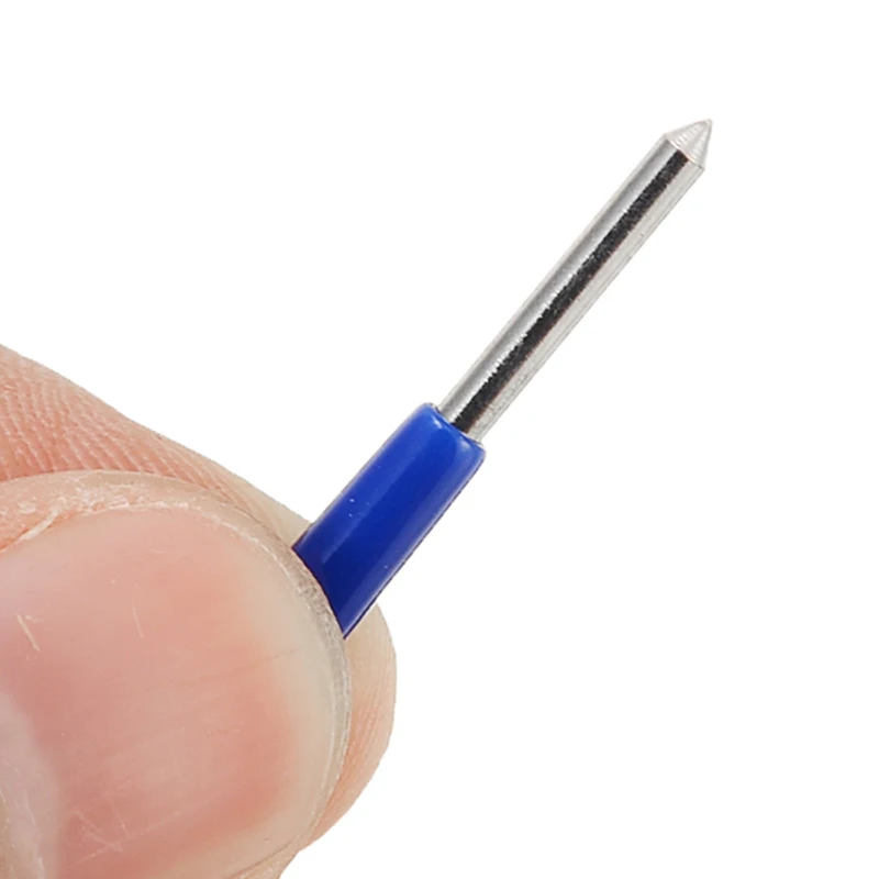 Tungsten Steel Blade Holder + 9pcs 30/45/60 Degree Blades Vinyl Cutter For Roland Carving Cutting Plotter