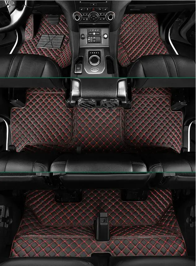 Автомобильный коврик для Land Rover Discovery 3 LR3 2003-2009, ножные коврики, высокое качество, кожа