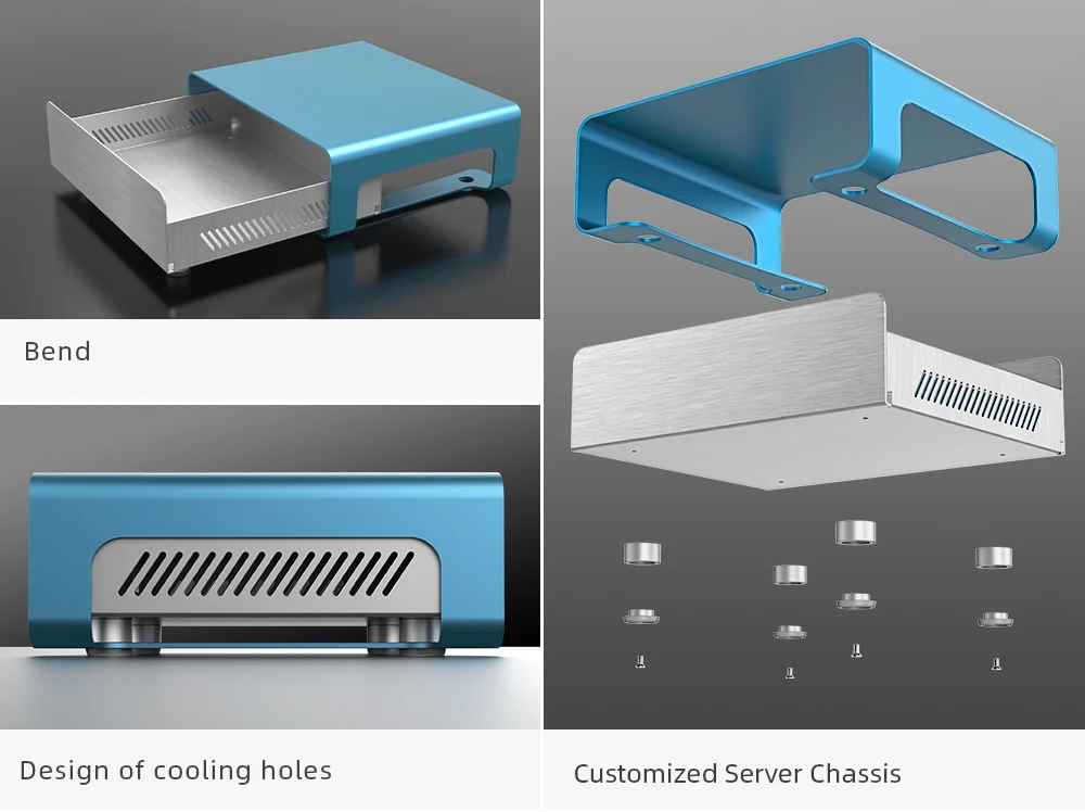mesmo projetos personalizados, caixa de invólucro eletrônico,