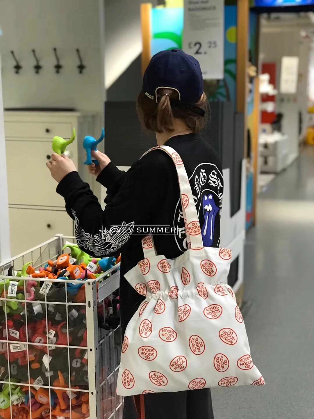 Южная Корея Цветок личности скандинавские веревки Холщовая Сумка одно плечо сумка для школьников сумки Ins для женщин