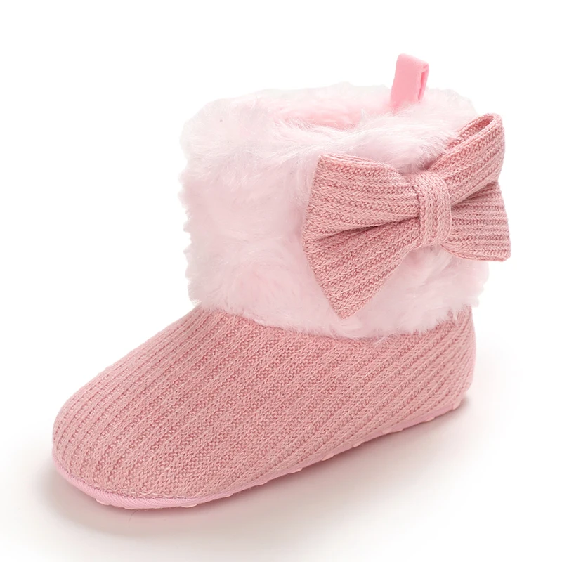 0-18M Boots For Newborn Baby Girl Snow Boots Winter Thermal Shoes Plush Ankle Boots Winter Baby Boys And Girls Thermal Shoes H6e88846d8166436fba5c170ad3e7e095O