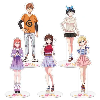 

Anime Rent A Girlfriend Mizuhara Chizuru Nanami Mami Cosplay Desk Acrylic Desk Figure Stand Model Plate Decor Pendant Gift