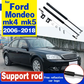 

For Ford Mondeo 2006-2018 mk4 mk5 car bonnet cover strut bars lift support spring bracket hydraulic rod car styling accessories