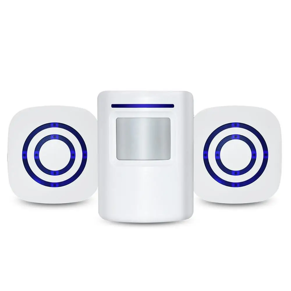 

Smart Wireless Doorbell Waterproof Home Door Ring Bell chime US EU Plug