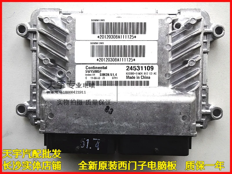 

Free Delivery. Car engine computer board 5WY5B05F.A.B.D.G.C 24531109