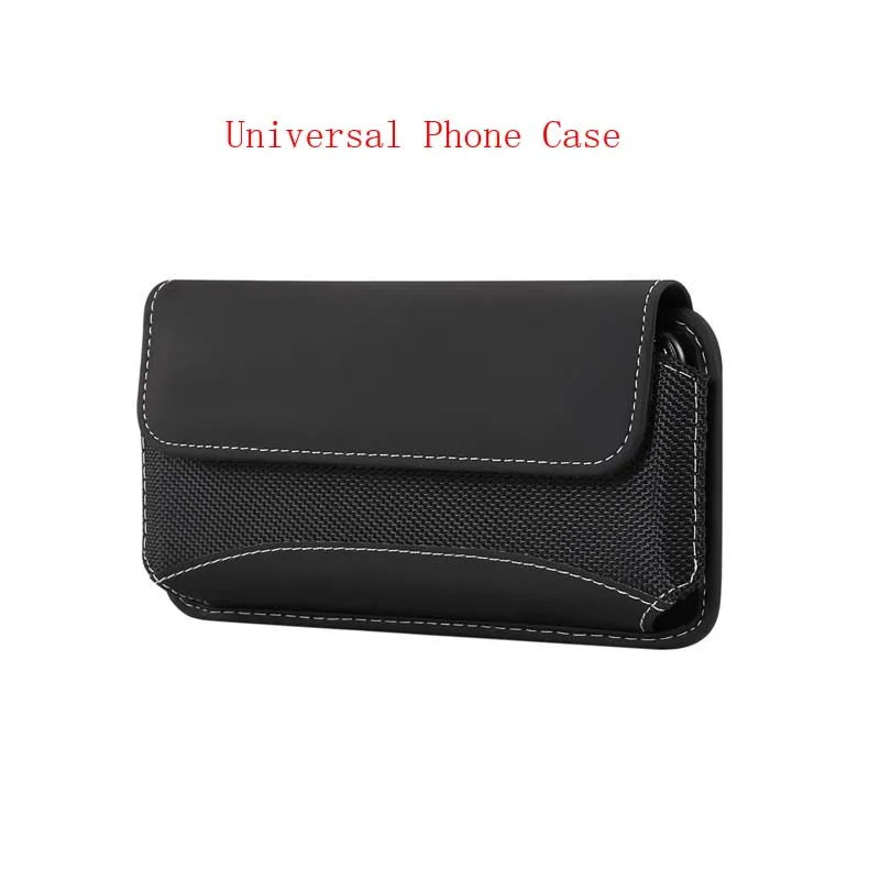 Универсальный чехол для телефона для iphone huawei Xiaomi чехол с зажимом для ремня кобура кожаный чехол поясной чехол сумка Прочный Оксфорд KS0316