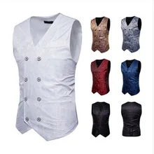 19 весенняя одежда стиль выдалбливают Мода Мужчины корейский стиль Универсальный смешанные цвета джентльмен Повседневная официальная одежда с принтом Вай