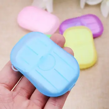 

5 Box Portable Soap Paper Outdoor Travel Camping Washing Hand Clean Wash Care