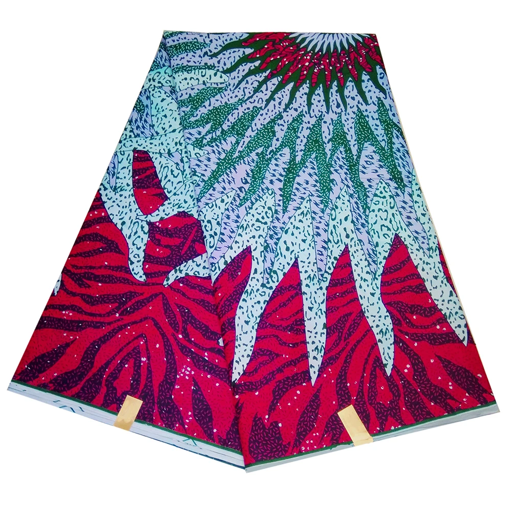 

2019 Latest 100% Cotton African Fabric Dutch Wax Veritable Dutch Real Wax African Printed Fabric