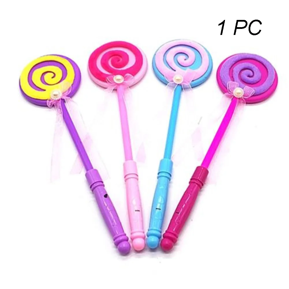 

Toys Festival Gifts Glow Light-Up Flash Kids Wand Led Lollipop Stick