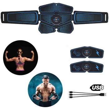 

Muscle Electro Stimulator ABS Electrostimulator Abdominal EMS Electric Massager Training Apparatus Fitness Machine Building Body