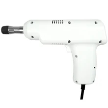 Электрическая коррекция кости пистолет активатор терапия затылочной части массажер Chiropractic Регулируемый инструмент позвоночника 4/6 уровень 4 головки