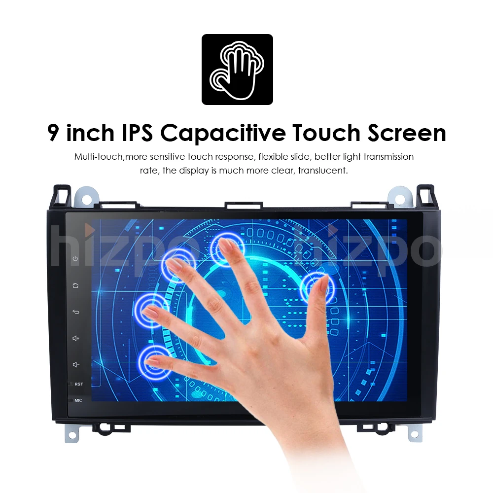 Best Android 9.0 Octa Core 4GB RAM Car  NO DVD Player For Ben R-Class W169 W245 W639 W9062004 2005 2006 2007 2008 2009 2010 2011 Etc 14