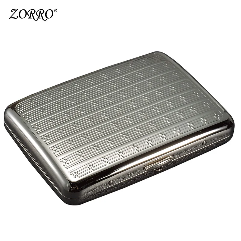 

Lighters Zorro Personality Creative Cigarette Box Male Cigarette Case 16 Super Thin Moisture-proof