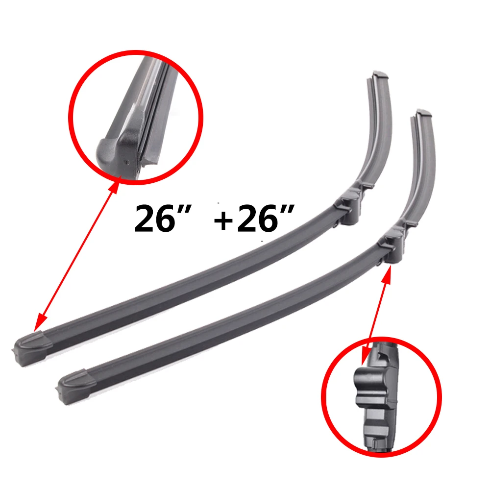 MyHung Дворники для лобового стекла лезвия 2 шт. подходят для VW Touareg 2003 2004 2005 2006 лезвие стеклоочистителя переднего стекла
