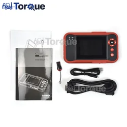 LAUNCH – outil de Diagnostic automobile Creader VII +, lecteur de Code OBDII, ABS/SRS/Transmission/système de moteur CRP123 123 