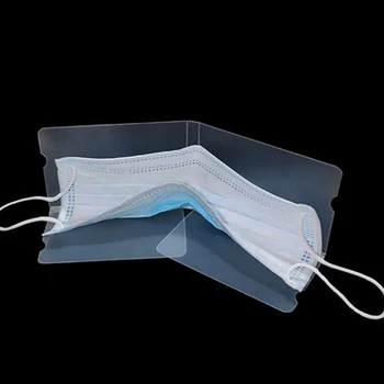 

Baffect 10PCS/LOT Mask Storage Clip Orgnizer to Prevent Secondary Pollution Plastic Useful Masks Carry Artifacts